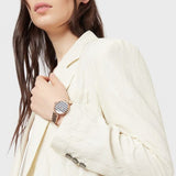 Buy Shop Emporio Armani Arianna Quartz Grey Dial Rose Gold Steel Strap Watch For Women - AR11220 USA Online