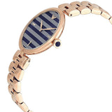 Buy Shop Emporio Armani Arianna Quartz Grey Dial Rose Gold Steel Strap Watch For Women - AR11220 USA Online