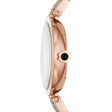 Buy Shop Emporio Armani Arianna White Mother of Pearl Dial Rose Gold Steel Strap Watch For Women - AR11236 USA Online