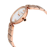 Buy Shop Emporio Armani Arianna White Mother of Pearl Dial Rose Gold Steel Strap Watch For Women - AR11236 USA Online
