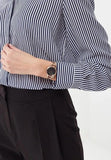 Buy Shop Emporio Armani Aurora Mother of Pearl Grey Dial Rose Gold Steel Strap Watch for Women - AR11139 USA Online