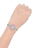 Buy Shop Emporio Armani Aurora Mother Of Pearl Purple Dial Silver Steel Strap Watch For Women - AR11122 USA Online