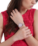 Buy Shop Emporio Armani Aurora Mother Of Pearl Purple Dial Silver Steel Strap Watch For Women - AR11122 USA Online