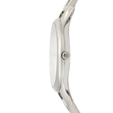 Buy Shop Emporio Armani Aurora Mother Of Pearl Purple Dial Silver Steel Strap Watch For Women - AR11122 USA Online