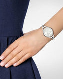 Buy Shop Emporio Armani Aurora Mother Of Pearl White Dial Silver Steel Strap Watch For Women - AR11054 USA Online