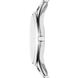 Buy Shop Emporio Armani Aurora Mother Of Pearl White Dial Silver Steel Strap Watch For Women - AR11054 USA Online