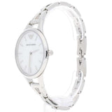 Buy Shop Emporio Armani Aurora Mother Of Pearl White Dial Silver Steel Strap Watch For Women - AR11054 USA Online