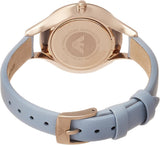 Buy Shop Emporio Armani Aurora Quartz Mother of Pearl White Dial Blue Leather Strap Watch For Women - AR11109 USA Online