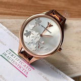 Buy Shop Emporio Armani Aurora Quartz Silver Dial Gold Steel Strap Watch For Women - AR11108 USA Online