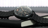 Buy Shop Emporio Armani Automatic Multifunction Black Dial Black Mesh Bracelet Watch For Men - AR60025 USA Online