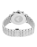 Buy Shop Emporio Armani Aviator Chronograph Beige Dial Silver Steel Strap Watch For Men - AR11239 USA Online