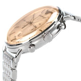 Buy Shop Emporio Armani Aviator Chronograph Beige Dial Silver Steel Strap Watch For Men - AR11239 USA Online