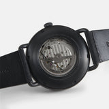 Buy Shop Emporio Armani Aviator Chronograph Black Dial Black Leather Strap Watch For Men - AR60028 USA Online