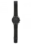 Buy Shop Emporio Armani Aviator Chronograph Black Dial Black Mesh Bracelet Watch For Men - AR11264 USA Online