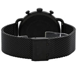 Buy Shop Emporio Armani Aviator Chronograph Blue Dial Black Mesh Bracelet Watch For Men - AR11201 USA Online