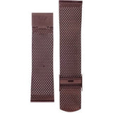 Buy Shop Emporio Armani Aviator Chronograph Grey Dial Brown Mesh Bracelet Watch For Men - AR11169 USA Online