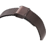 Buy Shop Emporio Armani Aviator Chronograph Grey Dial Brown Mesh Bracelet Watch For Men - AR11169 USA Online