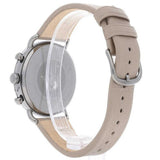 Buy Shop Emporio Armani Aviator Chronograph Quartz Grey Dial Beige Leather Strap Watch For Men - AR11107 USA Online