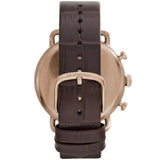 Buy Shop Emporio Armani Aviator Green Dial Brown Leather Strap Watch for Men - AR11334 USA Online