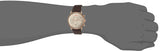 Buy Shop Emporio Armani Aviator Grey Dial Brown Leather Strap Watch For Men - AR11106 USA Online