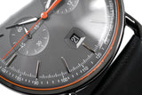 Buy Shop Emporio Armani Aviator Grey Dial Grey Leather Strap Watch For Men - AR11168 USA Online
