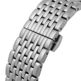 Buy Shop Emporio Armani Aviator Multifunction Blue Dial Silver Mesh Bracelet Watch For Men - AR60024 USA Online