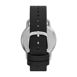 Buy Shop Emporio Armani Aviator Quartz Black Dial Black Leather Strap Watch For Men - AR11336 USA Online