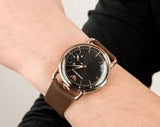 Buy Shop Emporio Armani Aviator Quartz Black Dial Brown Leather Strap Watch For Men - AR11337 USA Online