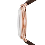 Buy Shop Emporio Armani Aviator Quartz Black Dial Brown Leather Strap Watch For Men - AR11337 USA Online