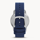 Buy Shop Emporio Armani Aviator Quartz Blue Dial Blue Leather Strap Watch For Men - AR11335 USA Online