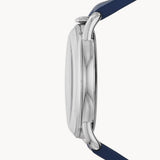 Buy Shop Emporio Armani Aviator Quartz Blue Dial Blue Leather Strap Watch For Men - AR11335 USA Online