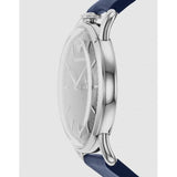Buy Shop Emporio Armani Aviator Quartz Blue Dial Blue Leather Strap Watch For Men - AR11335 USA Online