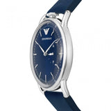 Buy Shop Emporio Armani Aviator Quartz Blue Dial Blue Leather Strap Watch For Men - AR11335 USA Online