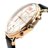 Buy Shop Emporio Armani Aviator Silver Dial Blue Leather Strap Watch For Men - AR11123 USA Online