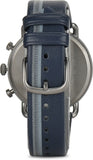 Buy Shop Emporio Armani Aviator Silver Dial Two Tone Leather Strap Watch for Men - AR11202 USA Online