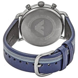 Buy Shop Emporio Armani Aviator Silver Dial Two Tone Leather Strap Watch for Men - AR11202 USA Online