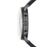 Buy Shop Emporio Armani Aviator Silver Dial Two Tone Leather Strap Watch for Men - AR11202 USA Online