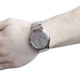 Buy Shop Emporio Armani Beta Chronograph Grey Dial Two Tone Steel Strap Watch For Men - AR1864 USA Online