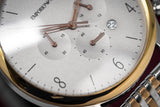 Buy Shop Emporio Armani Beta Chronograph Grey Dial Two Tone Steel Strap Watch For Men - AR1864 USA Online
