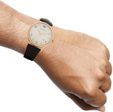 Buy Shop Emporio Armani Beta Chronograph White Dial Brown Leather Strap Watch For Men - AR1915 USA Online