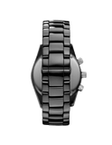 Buy Shop Emporio Armani Black Ceramic Chronograph Black Dial Watch For Men - AR1421 USA Online