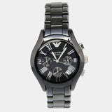 Buy Shop Emporio Armani Black Ceramic Dial Ceramic Strap Watch For Women - AR1401 USA Online