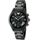 Buy Shop Emporio Armani Black Ceramic Dial Ceramic Strap Watch For Women - AR1401 USA Online