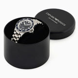 Buy Shop Emporio Armani cBlue Dial Silver Steel Strap Watch for Men - AR60079 USA Online