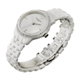 Buy Shop Emporio Armani Ceramic White Dial White Ceramic Bracelet Watch For Women - AR1477 USA Online