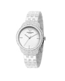 Buy Shop Emporio Armani Ceramic White Dial White Ceramic Bracelet Watch For Women - AR1477 USA Online