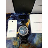 Buy Shop Emporio Armani Ceramica Black Dial Black Ceramic Strap Watch For Men - AR1455 USA Online