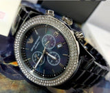 Buy Shop Emporio Armani Ceramica Black Dial Black Ceramic Strap Watch For Men - AR1455 USA Online