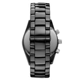 Buy Shop Emporio Armani Ceramica Black Dial Black Ceramic Strap Watch For Men - AR1455 USA Online
