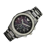 Buy Shop Emporio Armani Ceramica Black Dial Black Ceramic Strap Watch For Men - AR1455 USA Online